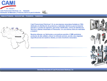 Tablet Screenshot of cami.com.ve